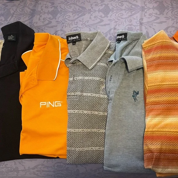 GOLF SHIRTS GREAT EUC 5-XL 2-XXL=7 TOTAL SHIRT - Picture 6 of 8